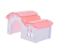 Gatuida nid de Hamster Jeux Hamster Jeu Hamster Jeu pour Hamster Maisonnette pour Hamster Accessoire Hamster Trucs de Hamster cachette Cacher Accessoires de Hamster Jouets pour Rats PVC