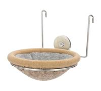 Gatuida Nid Délevage pour Petits Oiseaux avec Coussin Respirant et Support Stable Kit Complet Nid Oiseau Canari Perruche