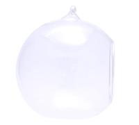 Gatuida Nid en Verre Rond pour Hamster et Petit Écureuil Large Entrée 12 Cm, Hamac Suspendu pour Maison Fraîche D'été, Matériau Verre Épais, Usage Balançoires Suspendues
