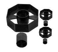 Gatuida Noyau Et Rouleau De Remplacement Pour Distributeur De Ruban Adhésif - Lot De 6 Sets De Pièces Noir - Accessoire Pour Organisateur De Ruban Bureau Et Usage Portable