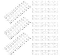 Gatuida Nuancier de Formes D'ongles 200 Pièces en Ps Léger et Polyvalent, Accessoire Élégant pour Nail Salon, Outil Pratique pour Entraînement et Présentation Nail Art