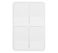 Gatuida Onglets Adhésifs Blancs Mats 40X25 MM 60 Petites Languettes Repositionnables pour Indexation Marquage de Documents et Organisation de Bureau Compatibles Agendas et Classeurs