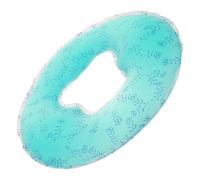 Gatuida Oreiller En Silicone Pour Massage Spa Format Rond Vert Ouverture Visage Appui-tête Face Le Matelas Pour Salon De Beauté Spa