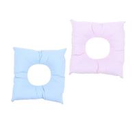 Gatuida Oreillers De Massage Visage Et Corps Lot De 2 Taille Moyenne En Coton Naturel Bleu Et Rose Pour Spa Professionnel Salon Et Voyage