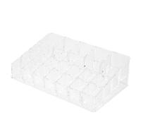Gatuida Organisateur Lèvres Cases Transparent Support Lèvres Résistant pour Bureau et Chambre Rangement Cosmétique et Compact