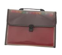 Gatuida Organiseur Fichiers à Soufflet Noir avec Intérieur Arc Ciel Porte Documents Multi Couches Trieur Extensible pour Rangement Documents et Scolaires Sac de pour Bureau et