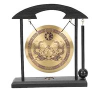 Gatuida Ornement de Gong Vintage Motif Zodiac Décoration de Bureau pour Feng Shui Accessoire de Maison Distinctif à Poser Table