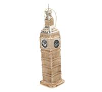Gatuida Ornement De Noël Big Ben Verre Modèle De Bâtiment Statue Décorative Pendentif pour Arbre De Noël Figurine De Fête