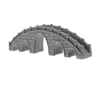 Gatuida Ornement De Pont D'aquarium Décoratif en Pierre Résistante Grosse Taille Décoration De Paysage Aquatique pour Aquarium