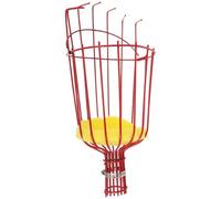 Gatuida Outil de Cueillette de Fruits avec Panier et Griffes Acier Manche Ergonomique Antidérapant pour Pommes Poires Mangues Agrumes et Fruits Arbres Hauts Ramassage Facile