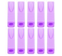Gatuida Ouvre-ampoules Plastique Violet Foncé 10 Pièces, Coupeur D’ampoule pour Infirmières, Brise-flacons en Verre Manuel, Accessoire Médical Pratique pour Usage Hospitalier et