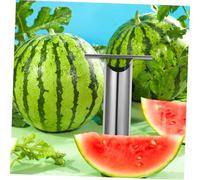 Gatuida Ouvre Pastèque Acier Inoxydable Poinçon Coupeur de Melon et Pratique Outil de Découpe et Extraction pour Fruits Grand Modèle Polyvalent
