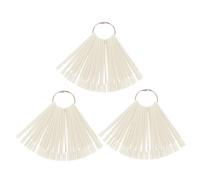 Gatuida Palette Ongles Fan-shaped avec Anneau Métal Présentoir pour Manucure Affichage Couleur Vernis Outil Entraînement et Organisation pour Salon et Usage Personnel