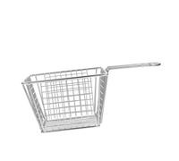 Gatuida Panier à Acier Inoxydable avec Poignée Ergonomique Antidérapante Panier de Cuisson pour Snacks Frits Frites et Poulet Protection Éclaboussures Dhuile Usage Cuisine et Barbecue