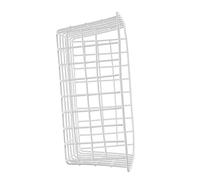 Gatuida Panier de Rangement pour Congélateur Coffre Organisateur de Réfrigérateur Bac de Stockage pour Fruits et Légumes Blanc