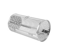 Gatuida Panier Grill Rotatif Acier Inoxydable pour Four Électrique Accessoire Réutilisable pour Rôtir Légumes Noix et Patates Panier Kabob Pratique et Résistant