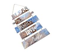 Gatuida Panneau Décoratif Mural Bois Style Ferme Campagnard Enseigne Bar Rétro Légère et Compacte pour Décoration Pub et Maison