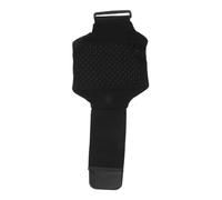 Gatuida Paquet Banane de Sport pour Téléphone Portable et Jambe, Bande Élastique Ajustable, Noir, Unisexe, Course à Pied et Randonnée, Pochette Légère et Stabilisée Maintien Antidérapant