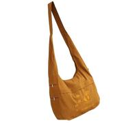 Gatuida Paquet Bandoulière Bouddhiste en Toile de Coton Grand Compartiment, Design Polyvalent pour Rangement de Parfum et Accessoires de Contemplation