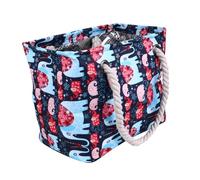 Gatuida Paquet De Bain Bain Étanche Pliable 1 Grand Panier Polyvalent Poignées Réglables pour Organisation Voyages