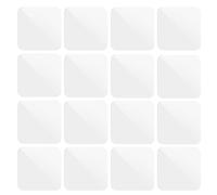 Gatuida Pastilles Adhésives Double Face Transparentes Repositionnables 80 Pièces sans Trace Adhérence Forte pour Décoration Murale et Affiches Ruban Adhésif Carré Haute Résistance pour