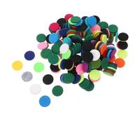 Gatuida Pastilles Aromatiques Rondes 22,5x3,5 Mm, 200 Coussinets Non Tissés pour Diffuseur D’huiles Essentielles, Recharge Parfum Mixte Couleurs, Compatibles Médaillons, Couleur Aléatoire