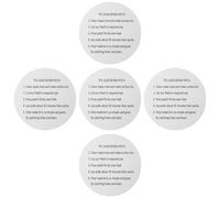 Gatuida Patch de Réparation Étanche en TPU Transparent Autocollants Ronds 5 Pcs pour Tentes Auvents Kayaks et Articles Gonflables Kit Polyvalent D’Entretien Extérieur Résistant à la