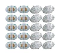 Gatuida Patchs Auriculaires Imperméables Jetables pour Bébé Protection Auditive Bain et Natation Film PU Doux 80 Pièces Taille 44 X 68 CM Adaptés -Né et Garçon et Filles