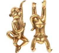 Gatuida Patères Murales Décoratives Crochet sans Clou Suspension Murale Animaux Dorés pour Manteaux Chapeaux et Serviettes Set de Rangement Pratique et Design Moderne pour Maison et