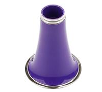 Gatuida Pavillon de Clarinette Violet en Plastique Cc32, Accessoire de Remplacement Compact et Léger, Cloche de Clarinette Adaptée pour Musiciens Débutants et Professionnels, Parties
