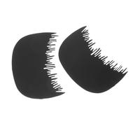 Gatuida Peigne à Cheveux Protecteur Ligne Frontale Lot 2 Pièces Plastique, Outil Coiffure Portable Unisexe, Accessoire Soin Capillaire Pour Fibres Et Finition Précise