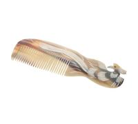 Gatuida Peigne Artisanal Corne De Bœuf Peigne Lisse Pour Cheveux De Massage Multi-usages