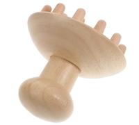 Gatuida Peigne de Massage en Bois Grand Format, Tête Lisse pour Stimulation des Points D'acupuncture, Soin du Cuir Chevelu Anti-chute, Outil Pratique pour Massage Relaxant et Bien-être