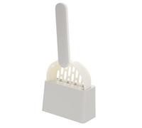 Gatuida Pelle à Litière Chat Large Ouverture et Durable avec Support Kit de Nettoyage pour Bac à Litière Ramasse Crottes Pratique pour Petits à Grands