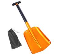 Gatuida Pelle à Neige Pliante Aluminium Spatule Amovible Et Compacte pour Déneigement Auto Outil Léger pour Camping Et Voiture Tout-Terrain