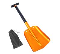 Gatuida Pelle à Neige Rétractable Aluminium Légère et Pelle de Déneigement Automobile pour SUV Camping et Urgences Hivernales