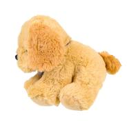 Gatuida Peluche Chien Retriever Assis Réaliste Souple Décor Fille Cadeau Adorable Ornement Peluche Animaux