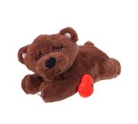 Gatuida Peluche Cœur Battant pour Chiens, Peluche Cœur Battant pour Chiots, Aide à l'apaisement des Animaux, Coussin Câlin Réconfortant, Aide Sommeil pour Chiots