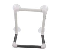 Gatuida Perchoir pour Oiseaux avec Ventouses Plateforme de Bain pour Perruches et Perroquets Accessoires de Bain pour Animaux de Compagnie