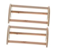Gatuida Perchoir pour Poules et Poussins Barres pour Perchoir Intérieur et Extérieur Accessoire de Socialisation pour Aviculture