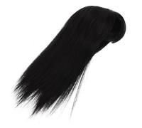 Gatuida Perruque Invisible Naturelle pour Femmes Postiche sans Trace Volume Cheveux Coiffure Légère et Respirante Couvre Cheveux Gris Noir Naturel