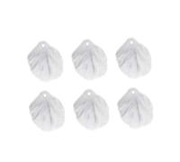 Gatuida Pétales de Fleurs Acryliques Blanc 100 Pièces, Accessoires de Fleurs Soi-même pour Bijoux, Décoration Mariage et Artisanat Diy, Matériel Plastique pour Création Manuelle