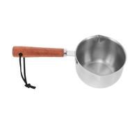 Gatuida Petite Casserole Inox Pour Cuisson Rapide De Lait Huile Et Beurre Mini Pot Multifonction Pour Chauffage Uniforme Pour Cuisine Appoint