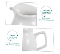 Gatuida Pichet Céramique avec Poignée pour Mousse de Lait Tasse Créative pour Café Lait et Sauces Adapté Maison et