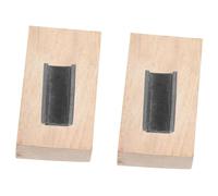 Gatuida Pièces D’Outils de Jardin 2 Jeux de Fixation pour Tête de Cale de Renforcement Robuste Accessoires Métalliques pour de Jardin Remplacement Facile pour Amateur de Jardinage