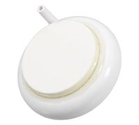 Gatuida Pierre à Air D’Aquarium pour Oxygénation, Disque Rond Blanc | Céramique, Installation Simple, Faible Bruit, Compatible Aquarium et Fish Tank, Accessoire Blanc Discret