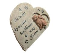 Gatuida Pierre Tombale Commémorative pour Chat Statue Résine Décoration de Jardin pour Animaux Souvenir de Votre Statuette et