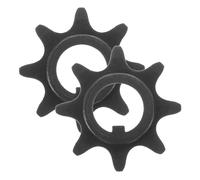 Gatuida Pignon de Remplacement en Acier au Chrome-molybdène 2pcs pour Outil Électrique Résistance à L'usure et Prolongation Durée de Vie, Accessoire pour Raboteuse Industrielle