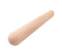 Gatuida Pilon à Mojito en Bois Naturel 150 X 21 Mm - Tige de Meulage Ergonomique pour Bébé, Outil Cuisine pour Purées, Sauces et Alimentation Solide, Manche Long Antidérapant, Usage