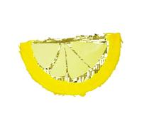 Gatuida Piñata Citron Remplie de Bonbons Petite Taille Papier Artisanal Mexicain pour Fête d'Anniversaire Décoration Festive et Jeu Interactif